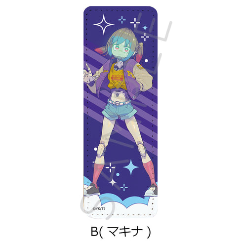 『銀河特急 ミルキー☆サブウェイ』レザーバッジ(ロング) B マキナ
